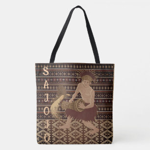 Tote Bag Ethnique traditionnelle Sajojo Dance Fourre-tout
