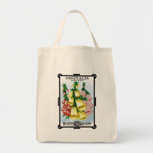 Tote Bag Étiquette de paquets de semences Digitalis