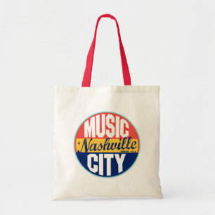 Tote Bag Étiquette vintage de Nashville