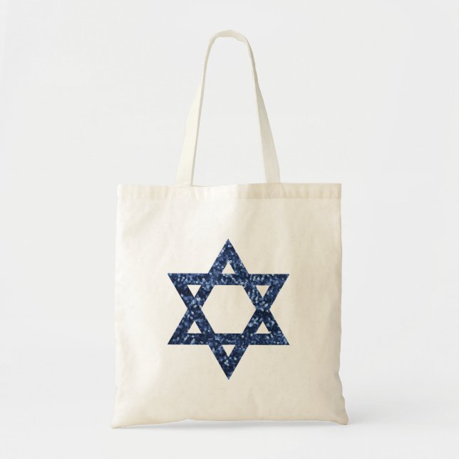 Tote Bag étoile de david (Devant)