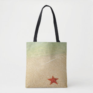 Tote Bag Étoile de mer rouge de coussin   Trinidad, Cuba