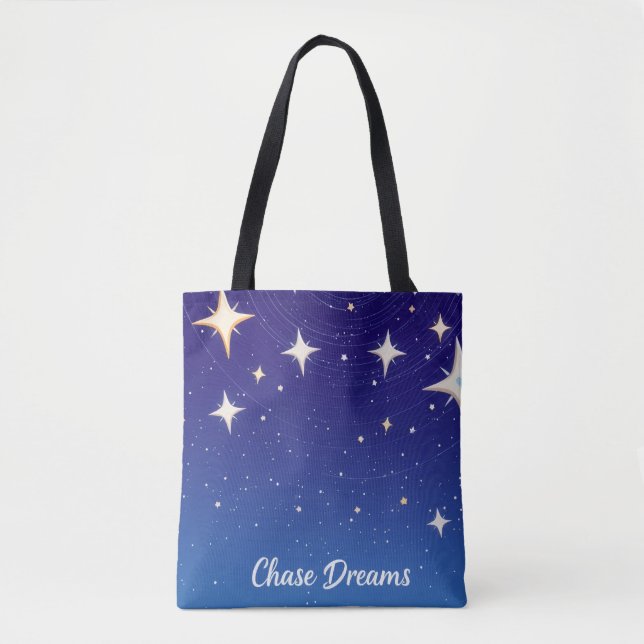 Tote Bag Étoile de poursuite de rêves (Devant)