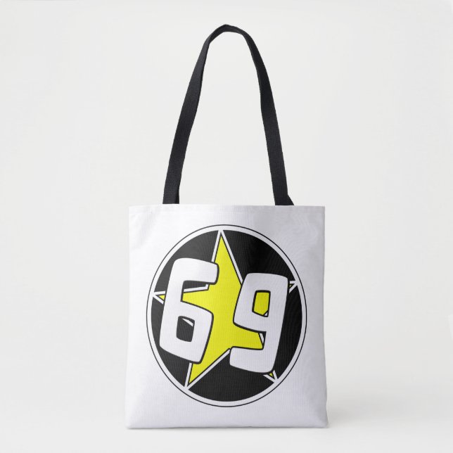 Tote Bag Étoile jaune 69 (Devant)