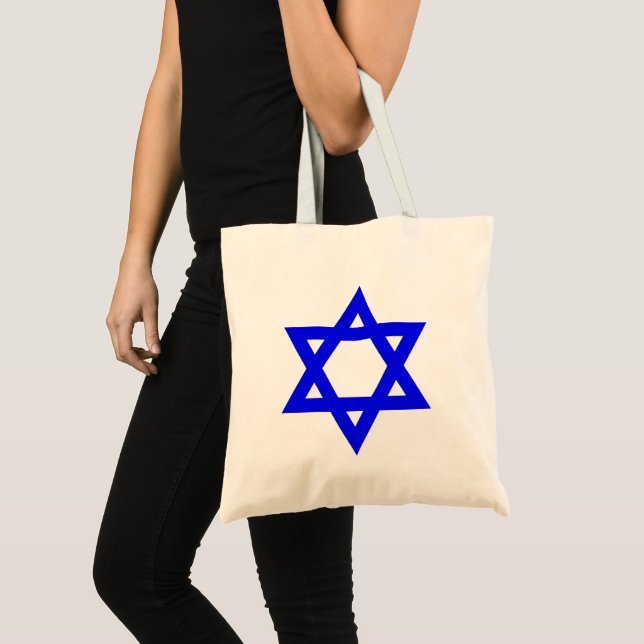 Tote Bag ✡︎ Étoile juive de David (Devant (produit))