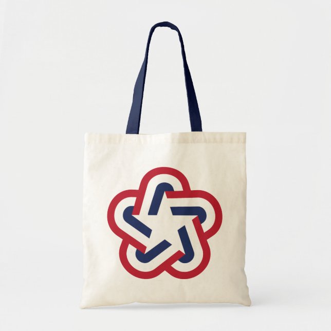 Tote Bag Étoile rétro (Devant)
