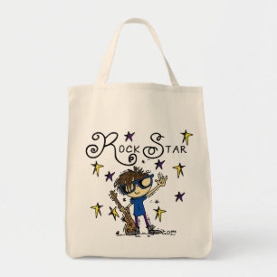 Tote Bag Étoile rock Brunette