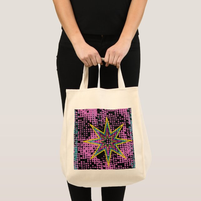 Tote Bag Étoile rose (Devant (produit))