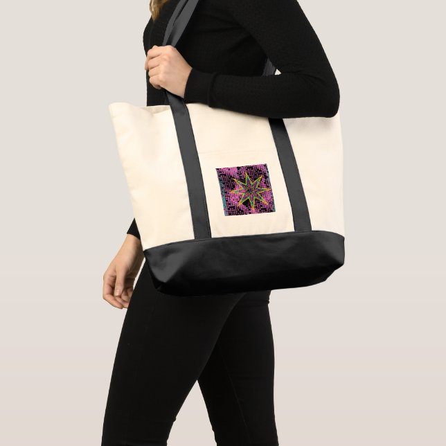Tote Bag Étoile rose (Devant (produit))