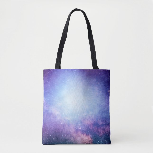 Tote Bag étoiles de fumée de l'univers Abstrait (Devant)