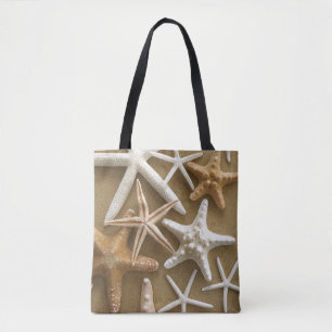 Tote Bag Étoiles de mer sur le sable