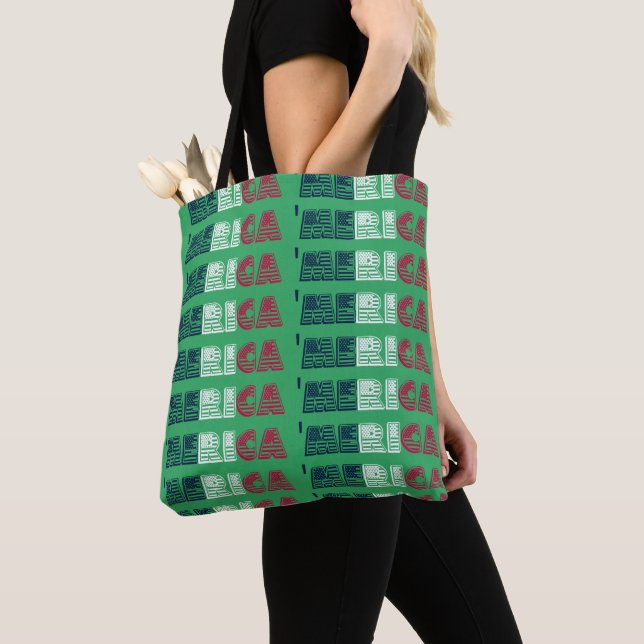 Tote Bag 'Étoiles de Merica + Grandes (De près)