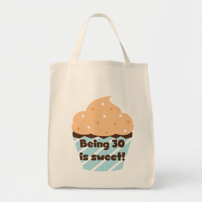 Tote Bag Être 30 est T-shirts et cadeaux doux (Devant)