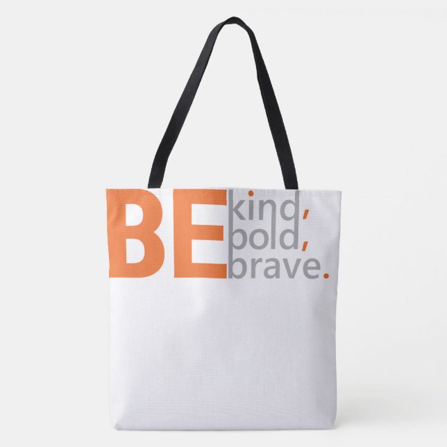Tote Bag Être gentil (Devant)