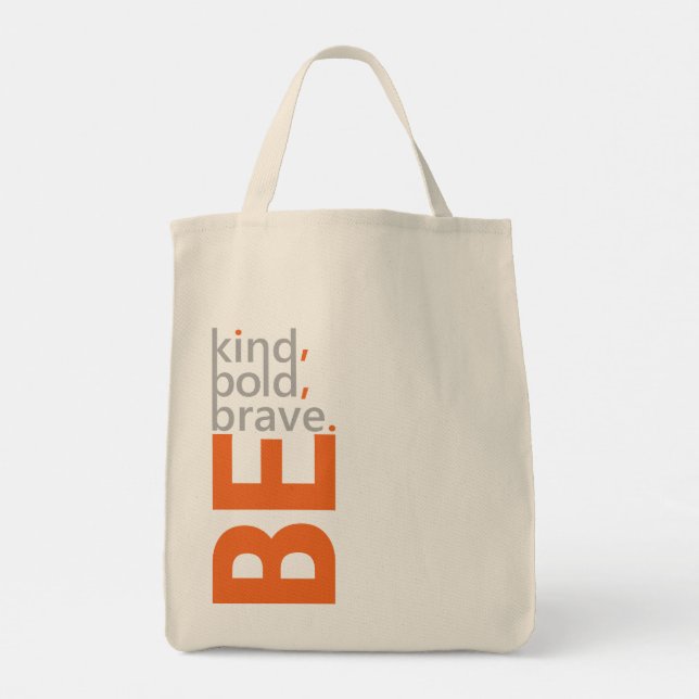 Tote Bag Être gentil (Dos)
