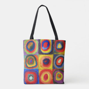 Tote Bag Étude de couleur par Wassily Kandinsky
