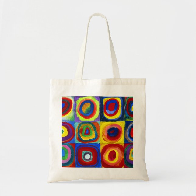Tote Bag Étude de couleur Wassily Kandinsky (Devant)