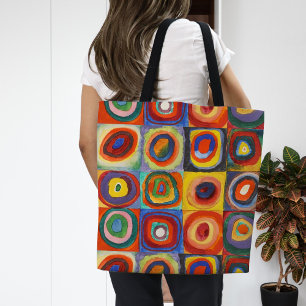 Tote Bag Étude des couleurs   Wassily Kandinsky