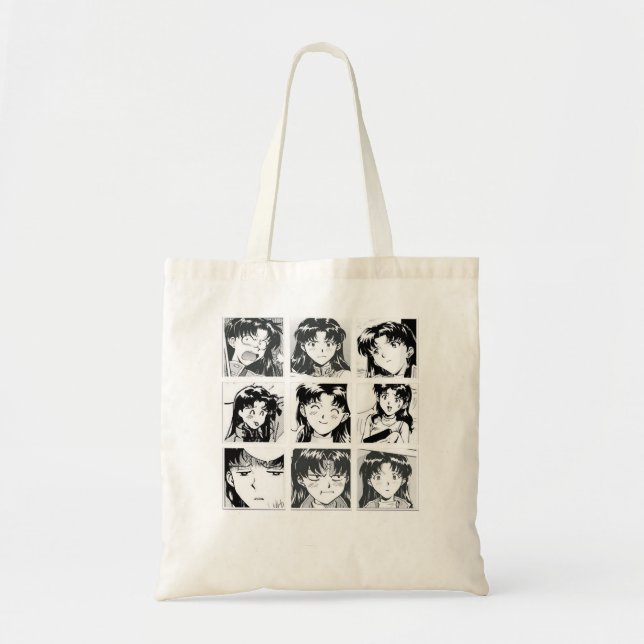 Tote Bag Evangelion - Misato (Devant)