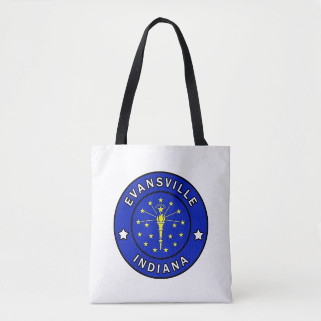 Tote Bag Evansville Indiana (Devant)
