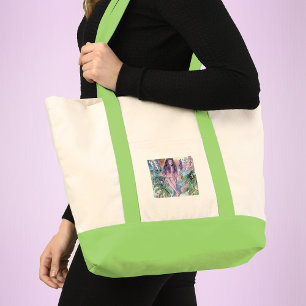 Tote Bag Eve With serpent Apple Garden d'Eden
