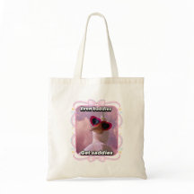 Even Baddies Get Saddies, Funny Cute Duck, Girly 