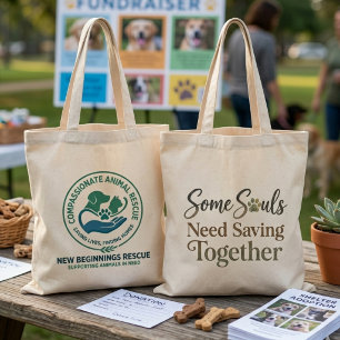 Tote Bag Événement de sauvetage collectif pour certaines âm