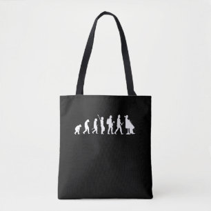 Tote Bag Évolution de cadeau drôle d'amant de violoncelle