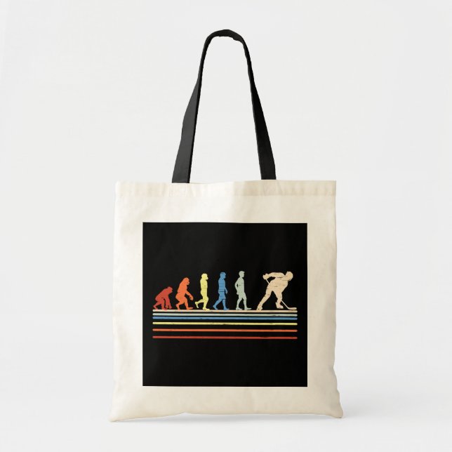 Tote Bag Évolution du hockey (Devant)