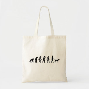 Tote Bag Évolution vers le propriétaire Greyhound