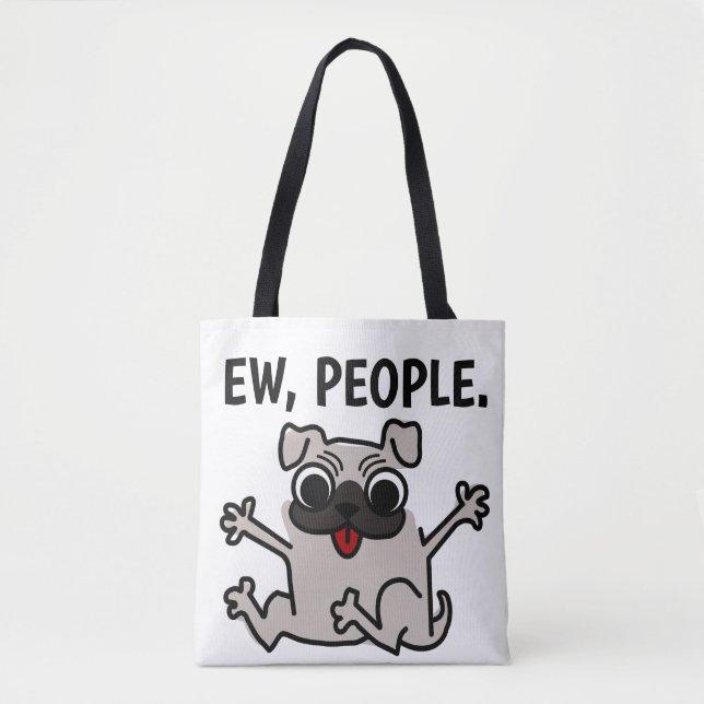 TOTE BAG EW, PEOPLE DOG FOURRE-TOUT (Devant)