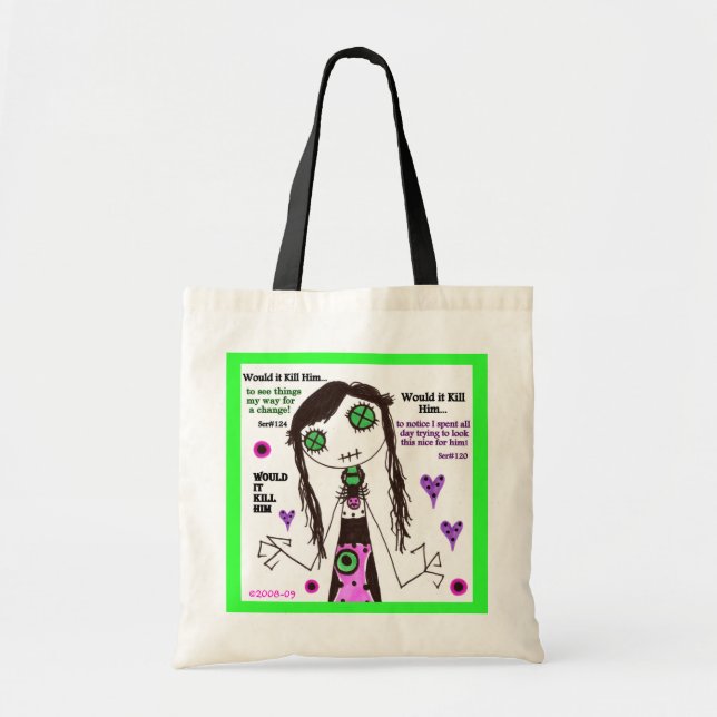 Tote Bag Exclusivité de WIKH (Devant)