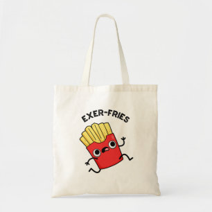 Tote Bag Exer-frites Funny Fries Puns