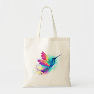 Tote Bag Exotic Rainbow Hummingbird