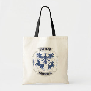 Tote Bag Expecto Patronum Graphisme Silhouette Vintage