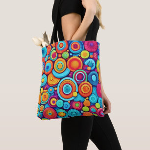 Tote Bag Explosion circulaire vive