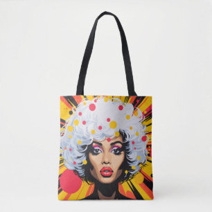 Tote Bag Explosion d'art pop