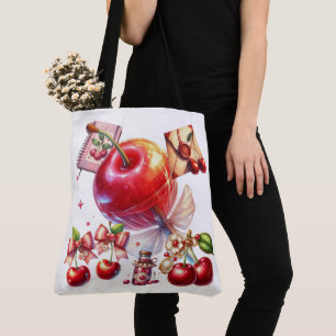 Tote Bag Explosion de cerise