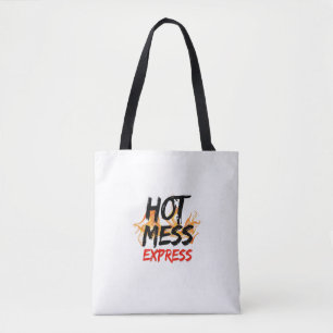 Tote Bag Express Hot Mess