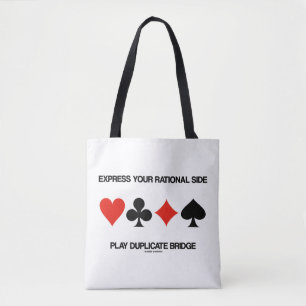 Tote Bag Express Votre Côté Rationnel Jouer Pont Dupliquer