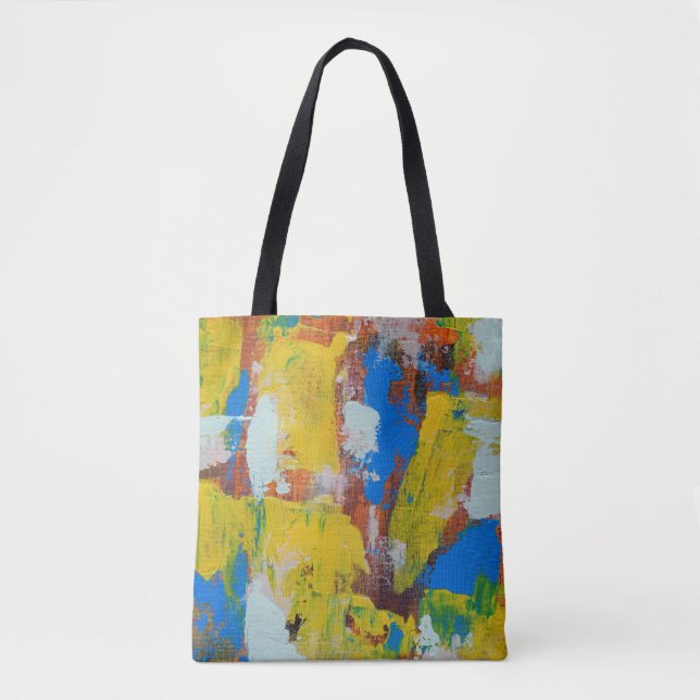 Tote Bag Expression Abstraite no 8 par Michael Moffa (Devant)