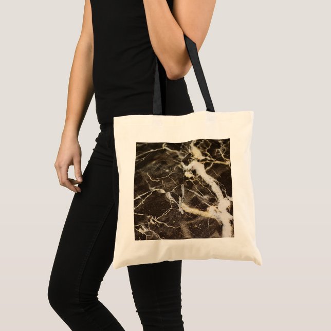 Tote Bag Expressionnisme Abstrait marbré par Shirley Taylor (Devant (produit))