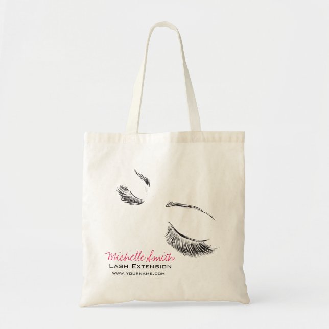 Tote Bag Extension de la barre des cils longs (Devant)