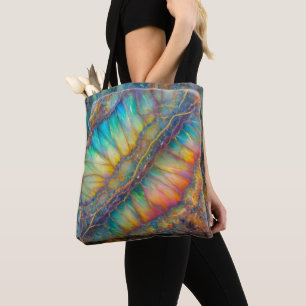 Tote Bag Extraire Dans La Conception Opale Universe