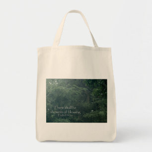 Tote Bag Ezéchiel 34:26 Il y aura des averses de bénédictio