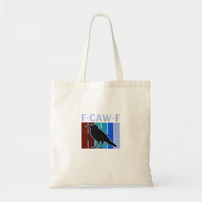 Tote Bag F-Caw-F Classic Creative Graphic (Devant)