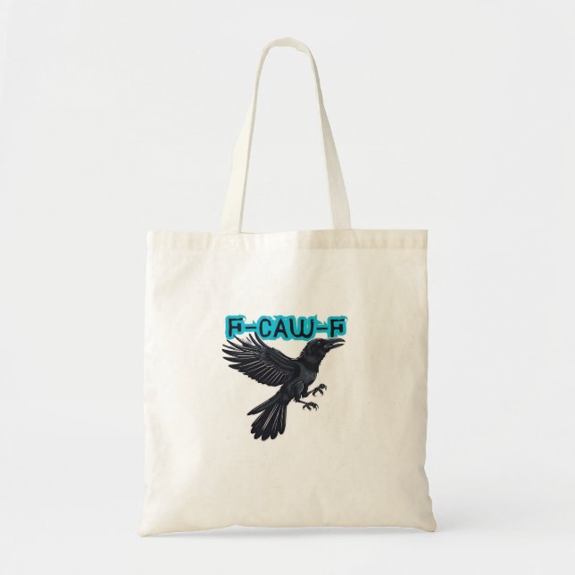 Tote Bag F Caw F Creative Casual Style (Devant)