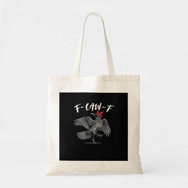 Tote Bag F-Caw-F Rétro Classique (Devant)