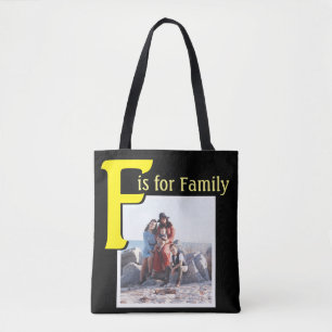 Tote Bag F pour la famille