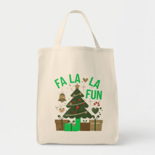 Tote Bag Fa La La Fun Art numérique Design