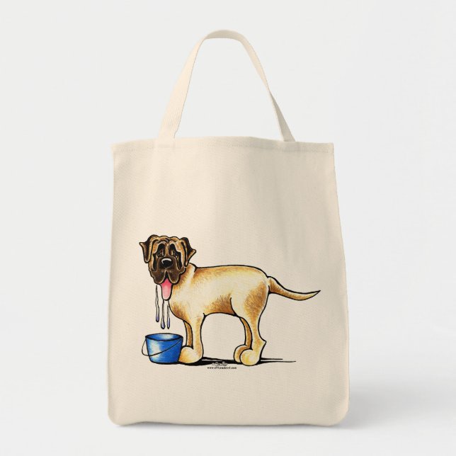Tote Bag Fabricant d'eau Mastiff (Devant)